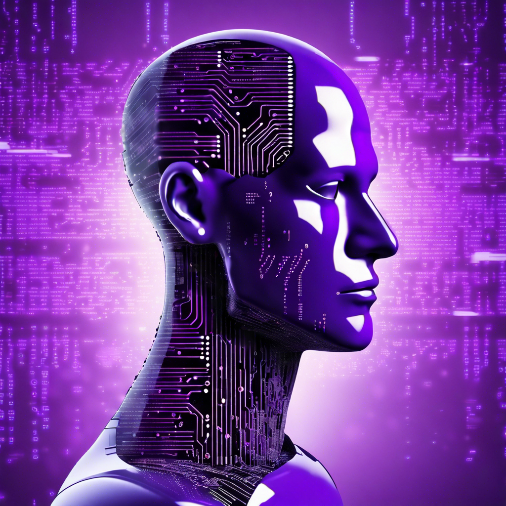 purple robort